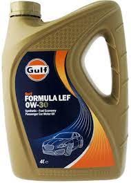 Gulf Formula LEF 0W-30 Szgk motorolaj synthetic 4 liter